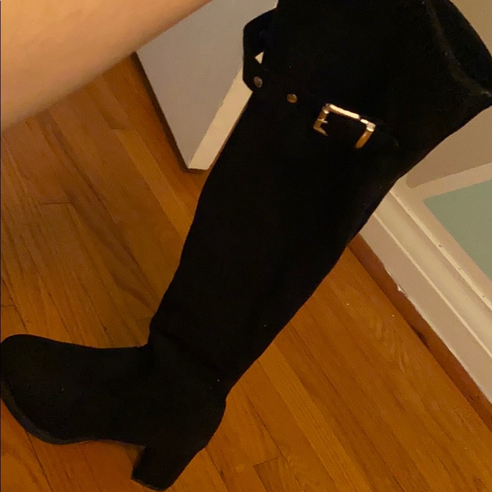 Black boots